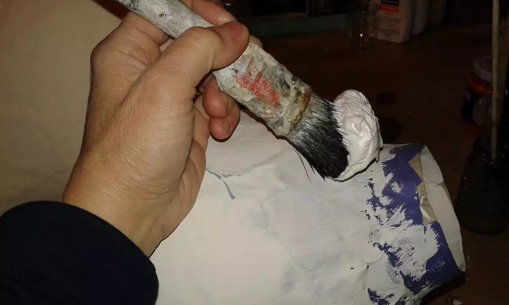 Articoli da regalo in legno e cartapesta fatti a mano - Mongolfiere di cartapesta - Mangiafuoco
